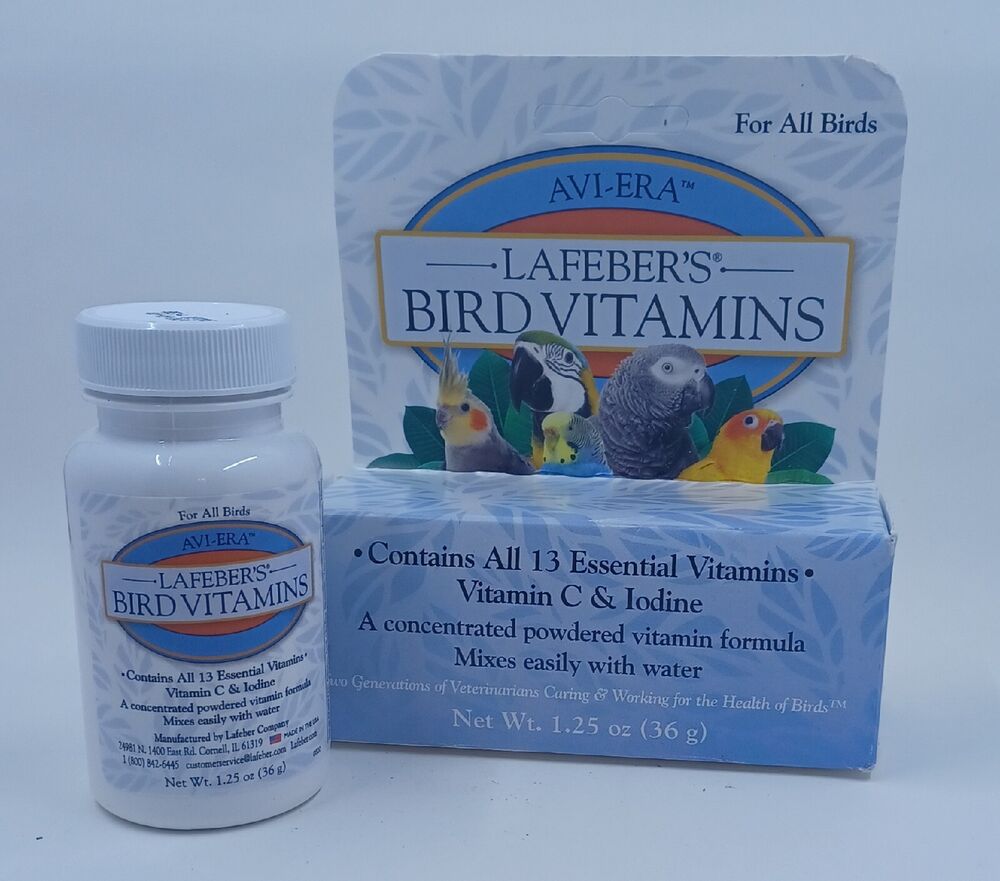 Lafeber's Avi-Era Powder Bird Vitamins for All Birds 1.25 oz  ***FREE S&H***