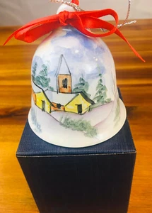 Bassano Keramik große Glocke Handbemalt von dem Maler 'Stocco'  Handarbeit - Bild 1 von 5