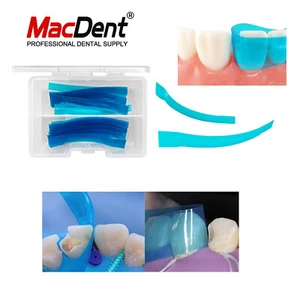Dental Strip Contoured Anterior Matrix Composite restoration Matrices 0.05mm - Picture 1 of 7