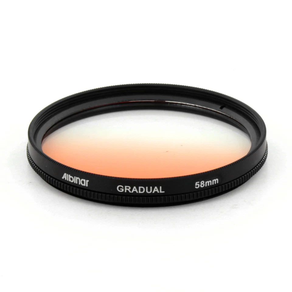 Albinar 58mm Red red Graduated Gradual Color Filter - Image 1 of 1