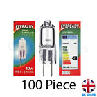 100 x G4 Halogenkapsel Glühbirnen ersetzen LED Lampe 12 V 10 W Eveready UK