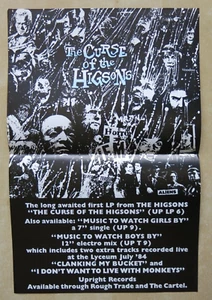 THE HIGSONS The Curse Of The... Original UK instore promo poster - Picture 1 of 2