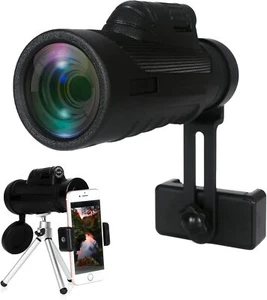 10X42 High Power Monokular Teleskop Handy Teleskop Dual Focus Optik Breit  - Bild 1 von 9