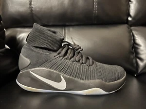Nike Hyperdunk 2016 Flyknit Basketball UK 8EUR 43 Black 843390 003 - Picture 1 of 9