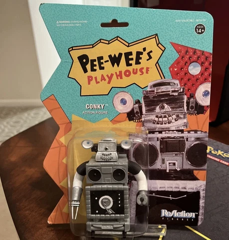 ReAction Super7 Pee-Wee’s Playhouse CONKY 2000 Retro 3.75" Figure Cover