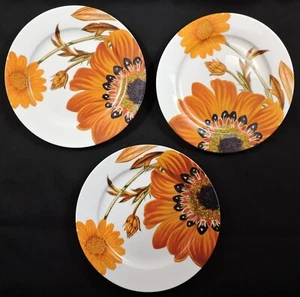 Lot 3 Crate & Barrel Round Salad Plates 8 in. Diameter - Picture 1 of 3