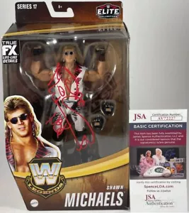 WWE HBK Shawn Michaels Signed Mattel Legend Elite Figure Autograph JSA COA - Picture 1 of 6