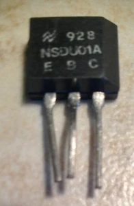 National NSDU01A NPN Power Transistor - NOS - Picture 1 of 1