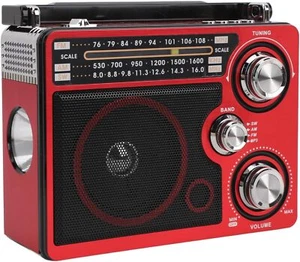 Full Band Portable Shortwave Radio AM FM SW LW World Band Radio DSP Reception US - Picture 1 of 6