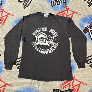 Eskimo Joe's Stillwater OK Youth S T-Shirt Long Sleeve Retro - Picture 1 of 7