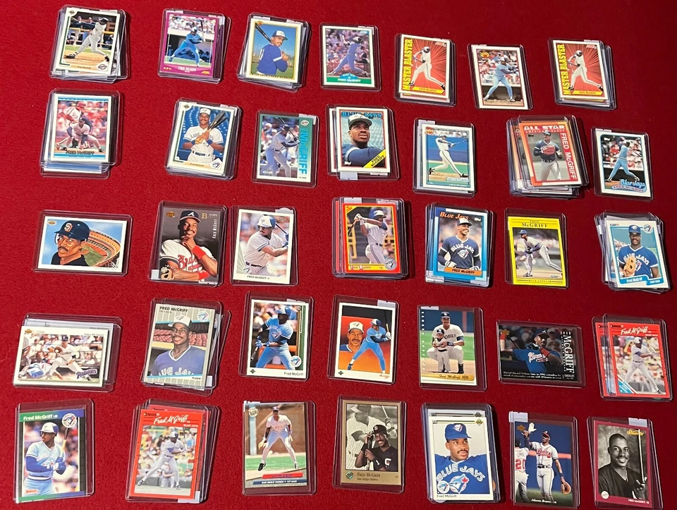 FRED McGRIFF BASEBALL PICK A CARD !! SEE COMBINED SHIPPING! - Image 1 of 1