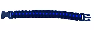 Paracord 550 Survival Bracelet Parachute Cord with Buckle Hiking Gear Emergency - Picture 1 of 4