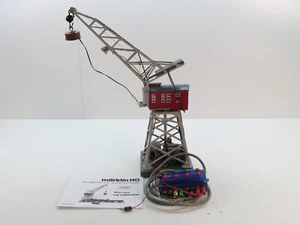 Märklin H0 451 Drehkran mit Tiefstrahler, gewartet, TOP o.OVP, geprüft #37954 - Bild 1 von 12
