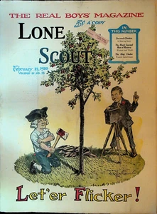 Lone Scout Magazine February 21 1920 Scouting George Washington - Picture 1 of 1