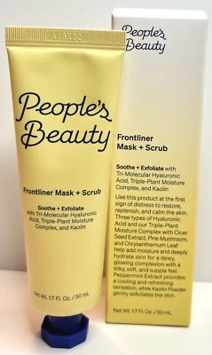 Mascarilla exfoliante facial hidratante para acné People's Beauty Frontliner Foto 1 de 2
