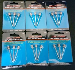 18 New in Package Air Inflating Needles Nozzle Pump Soccer Football Basketball - Picture 1 of 3