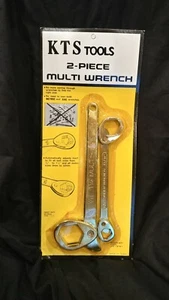 NIP Vintage 2 Piece Multi Wrenches (Metric & SAE) Adjustable, Heavy/Regular Duty - Picture 1 of 5