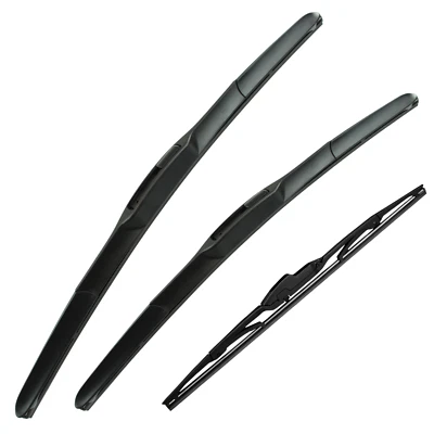 Fits Toyota Aygo X Aygox 2022 - On Wiper Blades Set of 3 24"16"HY-035 10"HRC - Image 1 of 4