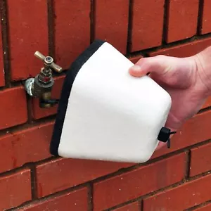 More details for outside tap cover insulated polystyrene thermal frost protector tap jacket