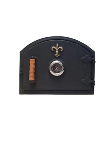 Porta forno a legna con maniglia sinistra - Foto 1 di 7