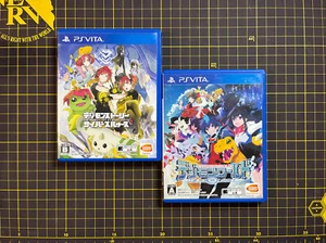 Lot 2 Digimon Story: Cyber Sleuth & Digimonworld Next Order PlayStation Vita JP - Picture 1 of 5