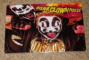 Clearance For The Rock Band Insane Clown Posse A Metal Wall Sign It's new Sale - Picture 1 of 1