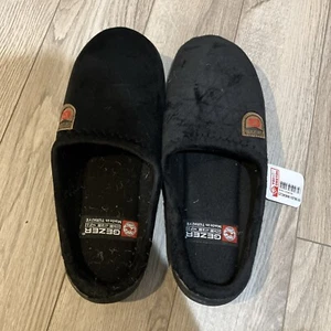 Gezer Black Slippers Size 45 Euro/11.5 US- New With Tag. Made In Turkey - Picture 1 of 6