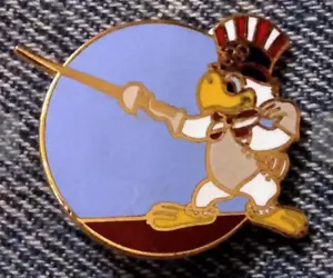 Broche broche olímpico de esgrima ~ 1984 Los Ángeles ~ LA ~ Mascota ~ Sam el águila ~ imagen #1 - Imagen 1 de 2