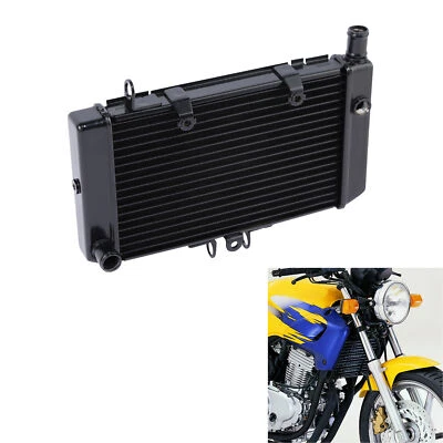 Enfriador de radiador negro apto para Honda CB500 CB 500 1993-2004 2003 aluminio Foto 1 de 4