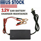 Car Battery Charger Maintainer Auto 12V Trickle RV For Truck Motorcycle ATV USA.