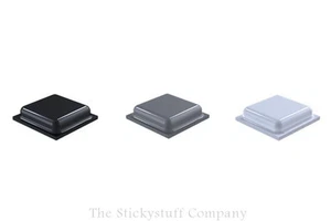 Square Self Adhesive Rubber Feet 10mm x 2.5mm high - Picture 1 of 1