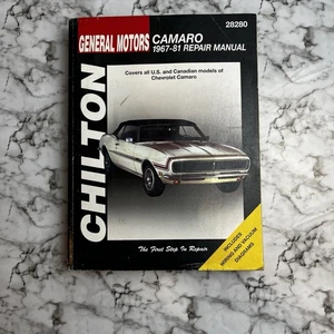 Chilton General Motors Chevrolet Camaro (1967-1981) Auto Repair Manual - Picture 1 of 4