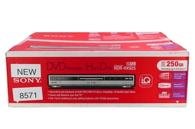Sony RDR-HX925 | DVD / Harddisk Recorder (250 GB) | NEW IN BOX - Bild 1 von 2