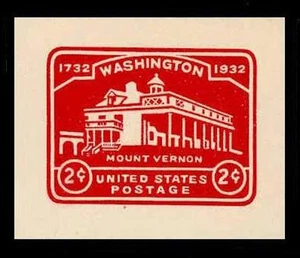 SCOTT #U525a (Raised "S") VERY FINE MINT CUT SQUARE - Picture 1 of 3