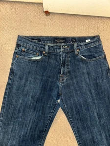 Blaue Herrenjeans Lucky Brand 221 Original Straight Stretch Größe 32 x 32 - Bild 1 von 5