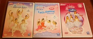 BELLA DANCERELLA (3 DVD Lot) Let's Dance, Cinderella, Swan Lake FREE SHIPPING! - Imagen 1 de 2
