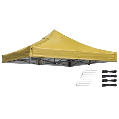 Instahibit 9.6x9.6Ft Canopy Top for 10ft tent UV50+ Replacement Cover Outdoor