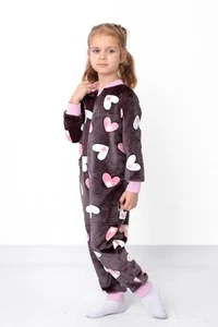 Girls’ Romper Pajama – Warm, Stylish & Easy Closure, Winter, Nosi svoe 6167-... - Picture 1 of 5