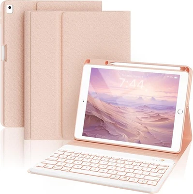 Keyboard Case iPad 9th/8th/7th 10.2" 19-21, Air 3rd, Pro 10.5" Rose Gold - Image 1 of 4