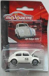 Majorette VW Rallye Käfer Beetle cremeweiß Herbie 53 Neu/OVP Movie Car Kult Auto - Picture 1 of 4