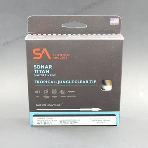 Scientific Anglers Sonar Titan Sink Tip. Tropical Jungle Clear Tip. WF-8-F/I. N. - Picture 1 of 3