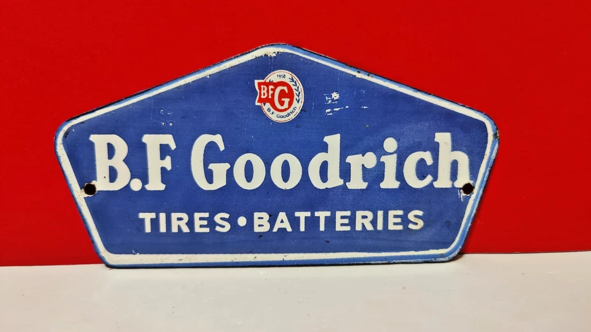 Goodrich Sign In B.F. Goodrich Advertising for sale | eBay
