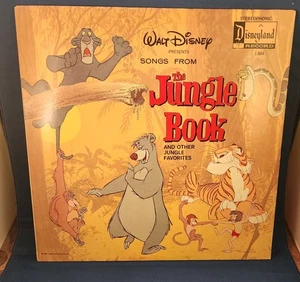 Songs from The Jungle Book 1967 LP 1304 Disneyland Walt Disney DQ-1304 1967 VG+ - Picture 1 of 2