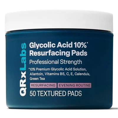 QRxLabs Glycolic Acid Pads - 10% 50 Count (Pack of 1),  - Image 1 of 4