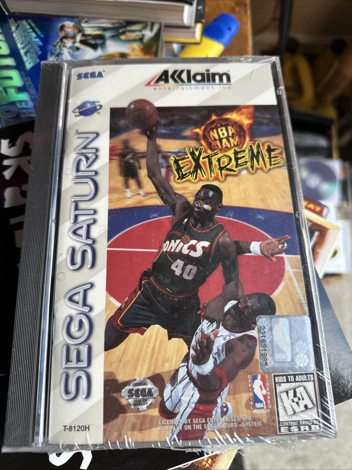 NBA Jam Extreme (Sega Saturn, 1996) - Image 1 of 2