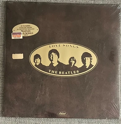 BEATLES LOVE SONGS  ORIGINAL 1977 2 LP SET FACTORY SEALED WITH HYPE STICKER - Image 1 of 2