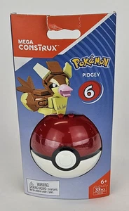Mega Construx Pokemon Pokeball Series 6 PIDGEY 2017 Neu Sealed - Bild 1 von 13
