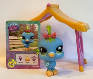 Wachtel Vogel #G7 #40 mit Winterzelt - Authentic Littlest Pet Shop - Hasbro LPS - Bild 1 von 1