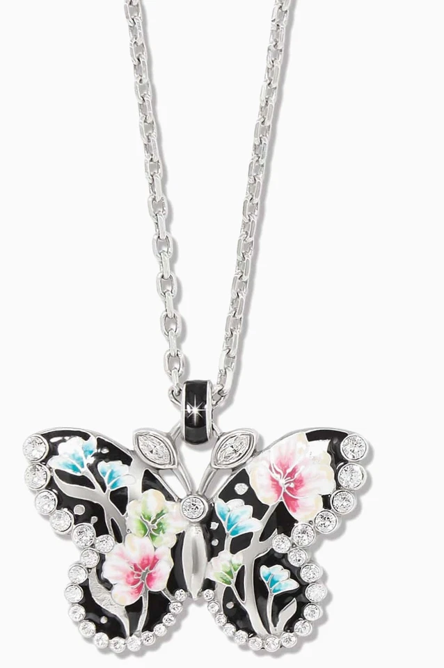 Brighton Botanique Butterfly Necklace Style JM7683