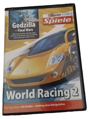 Computer Bild Spiele PC World Racing 2 Godzilla Final Wars Siedler Demo - Bild 1 von 2